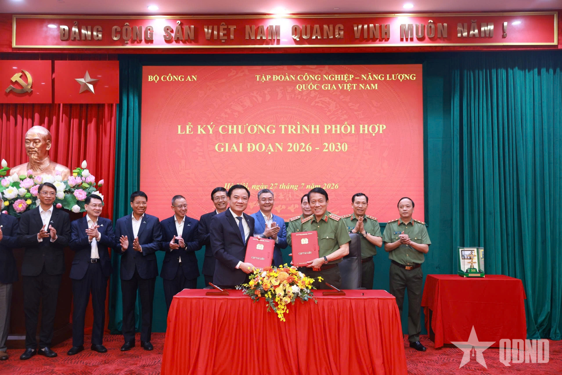 Bộ Công an và Petrovietnam phối hợp bảo đảm an ninh năng lượng quốc gia